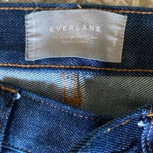 Everlane Selvedge Slim Fit Jean - Indigo Rinse
